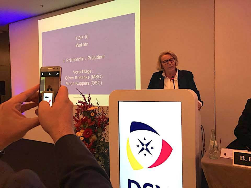 Mona Küppers ist DSV-Präsidentin