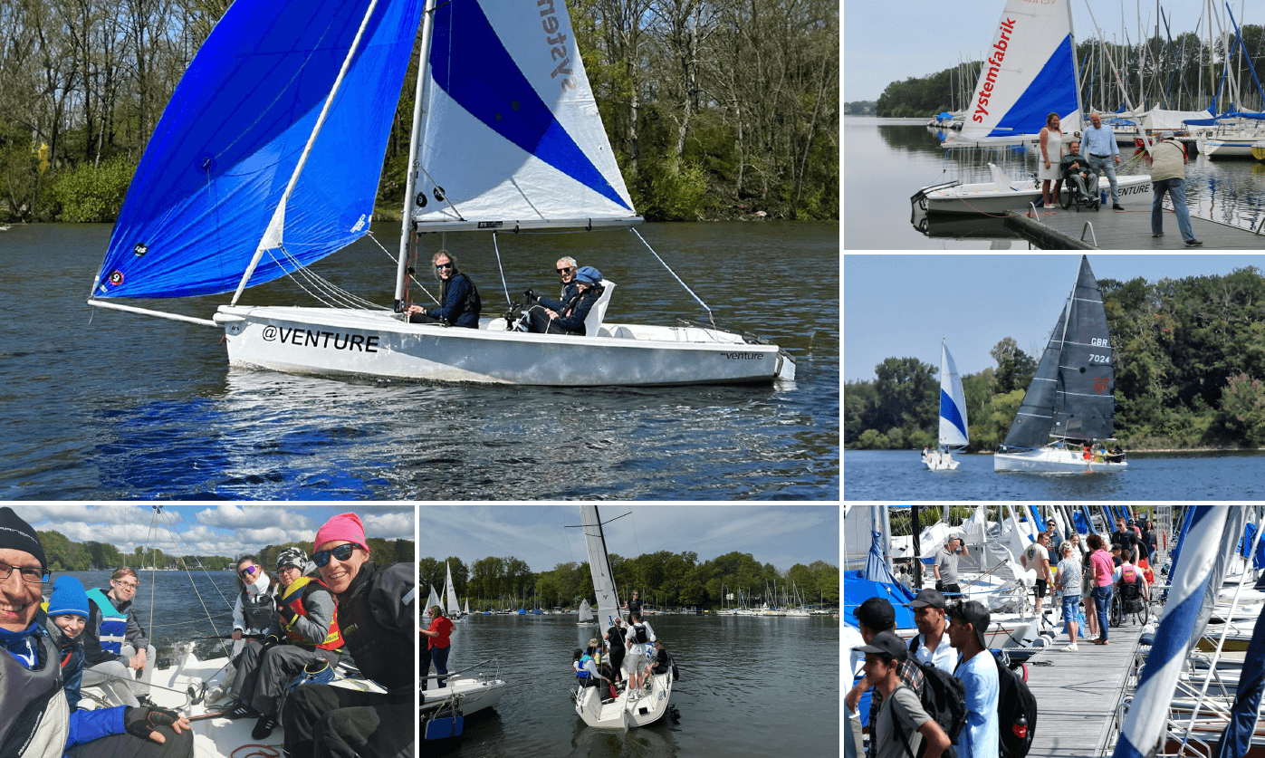 Inklusives Segeln beim Segelclub Prinzensteg Inklusives Segeln beim Segelclub Prinzensteg.