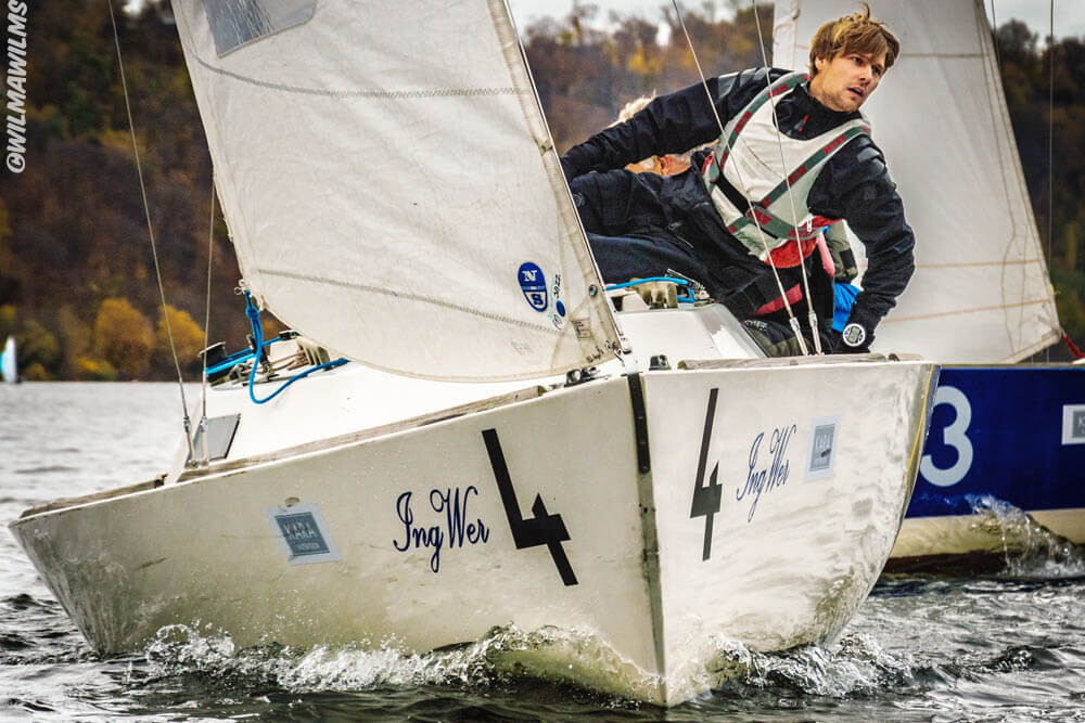 Meister der Landesmeister NRW 2018: Imke Brockerhoff und Mathias Weidenbach (470er) Meister der Landesmeister NRW 2018: Imke Brockerhoff und Mathias Weidenbach (470er)