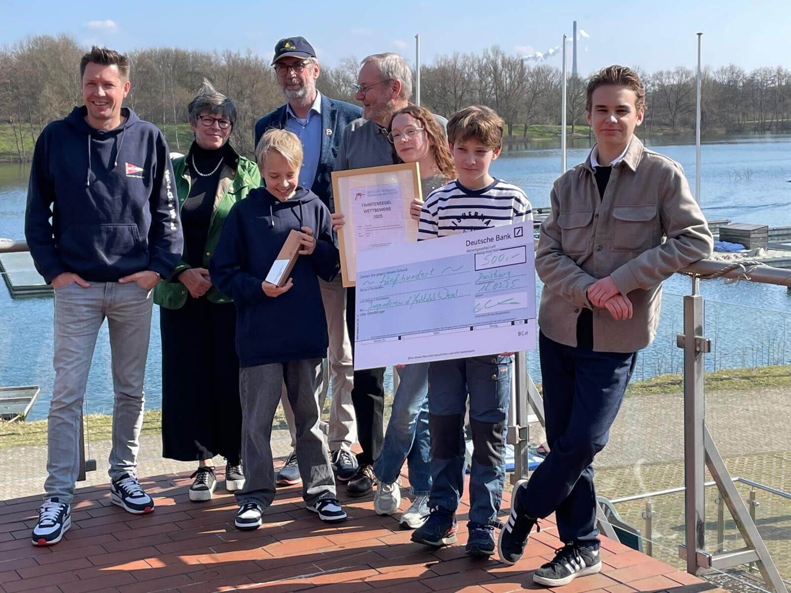 Sieger in der Kategorie Jugend - Yachtclub Wesel