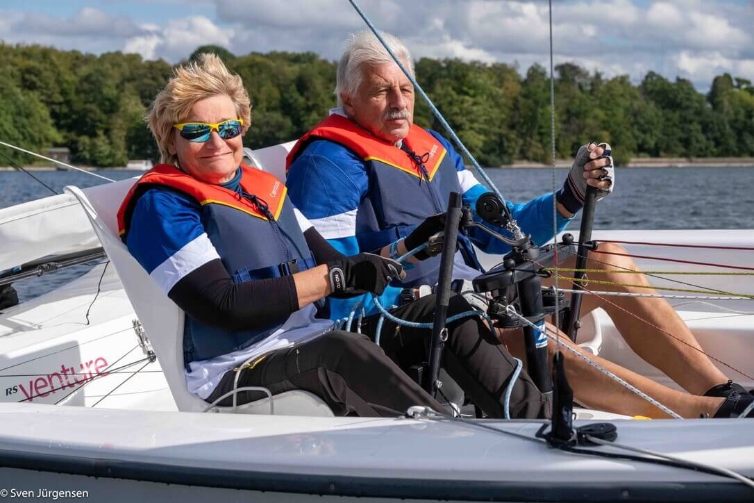 Inklusives Segeln beim Yachtclub Möhnesee.