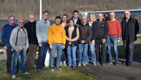 Die Teilnehmer des Regelseminars am Biggesee.